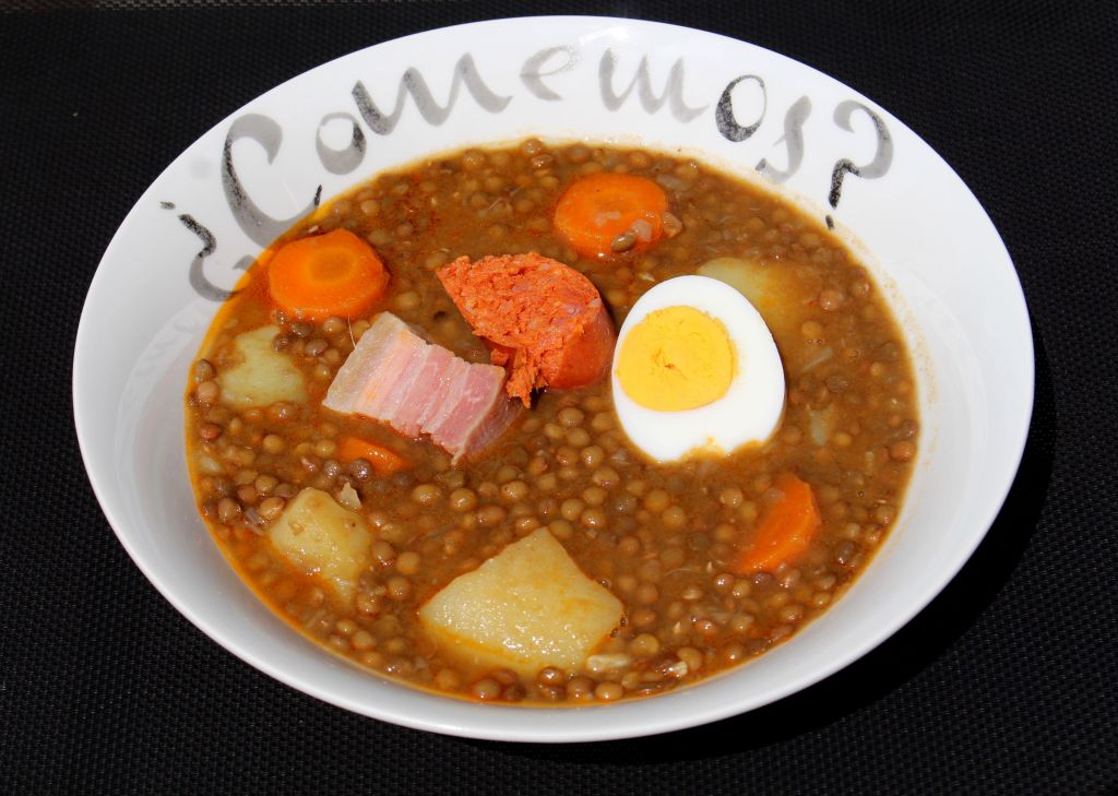 Lentejas con Chorizo