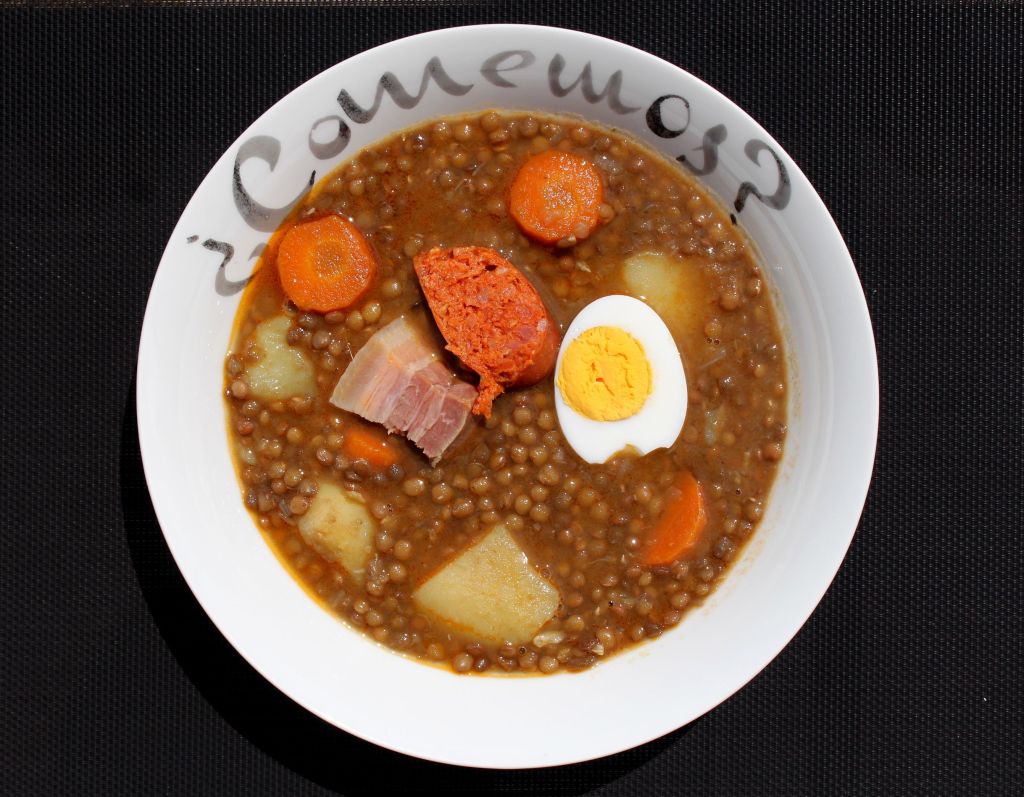 Lentejas con Chorizo