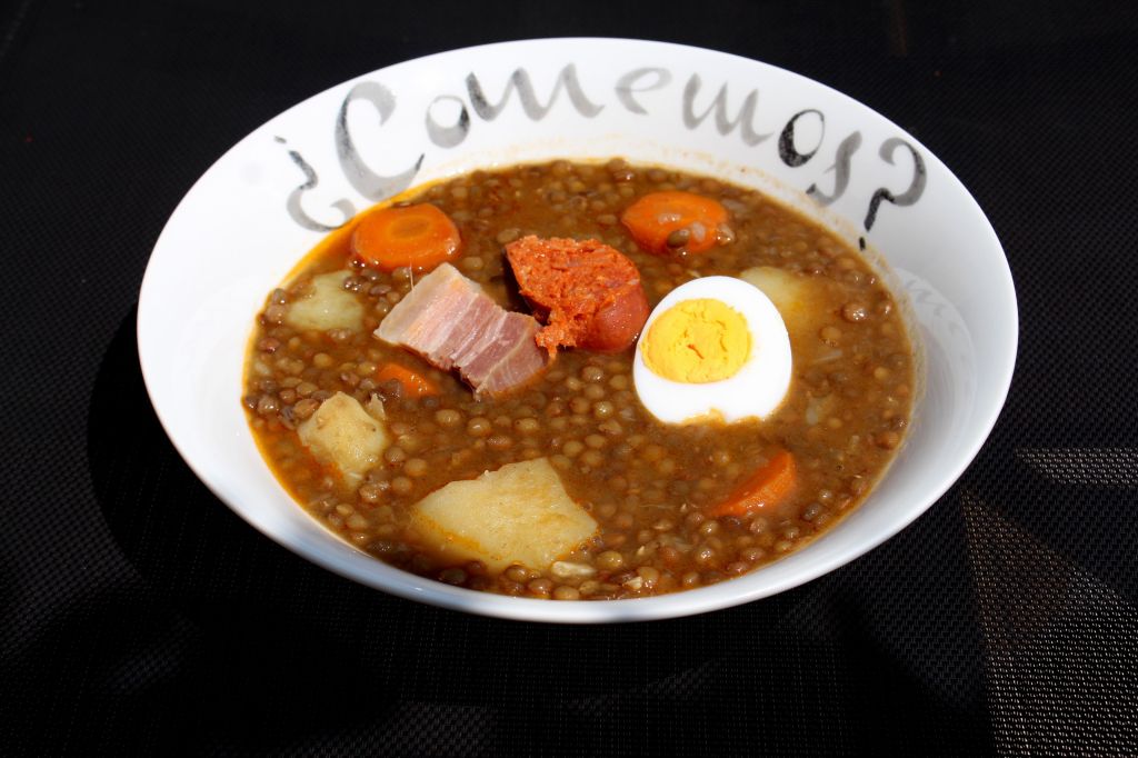 Lentejas con Chorizo