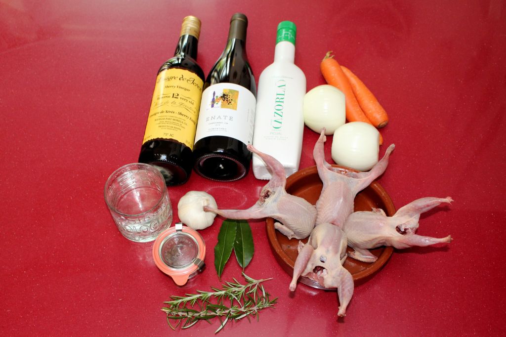 Codornices en Escabeche