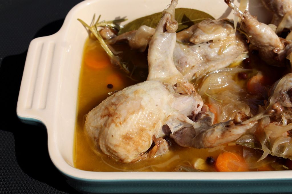 Codornices en Escabeche