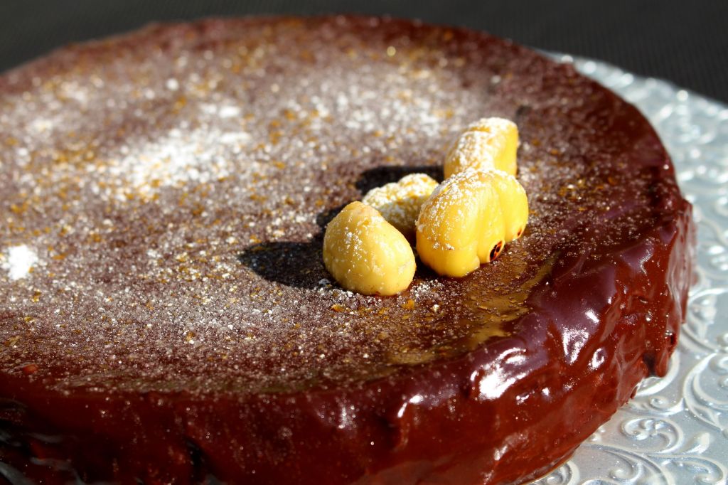 Tarta de Castañas