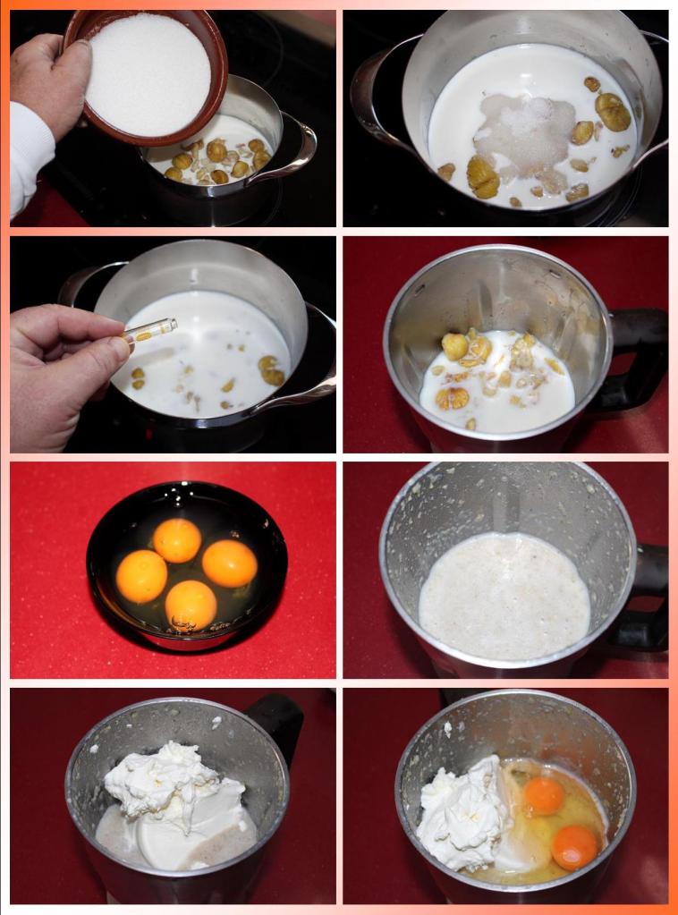 Tarta de Castañas