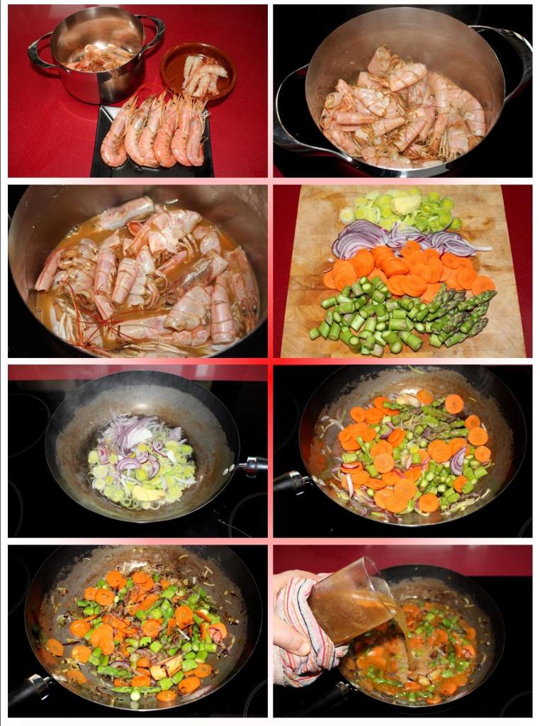 Yakiudon de Gambones y Trigueros