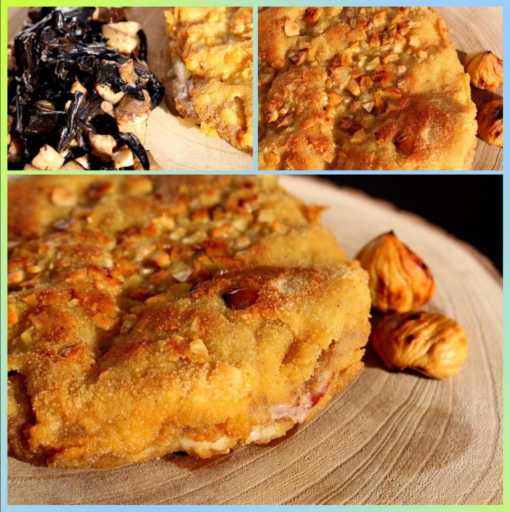 Cachopo de Pastrami, Panceta, Trufa y Castañas