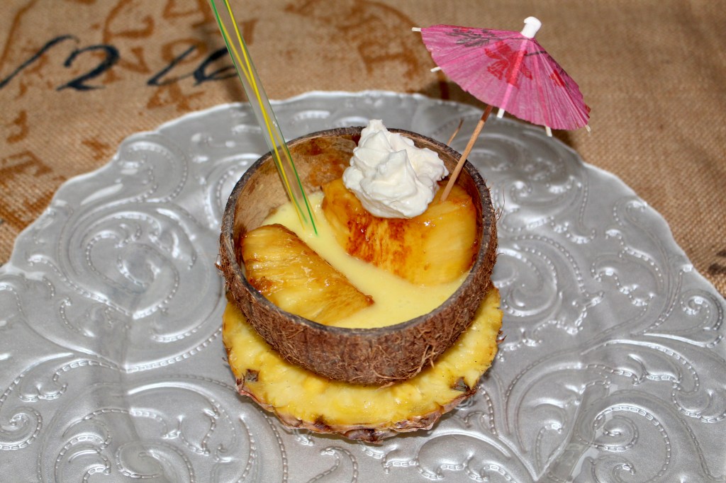 Piña Colada y Flambeada