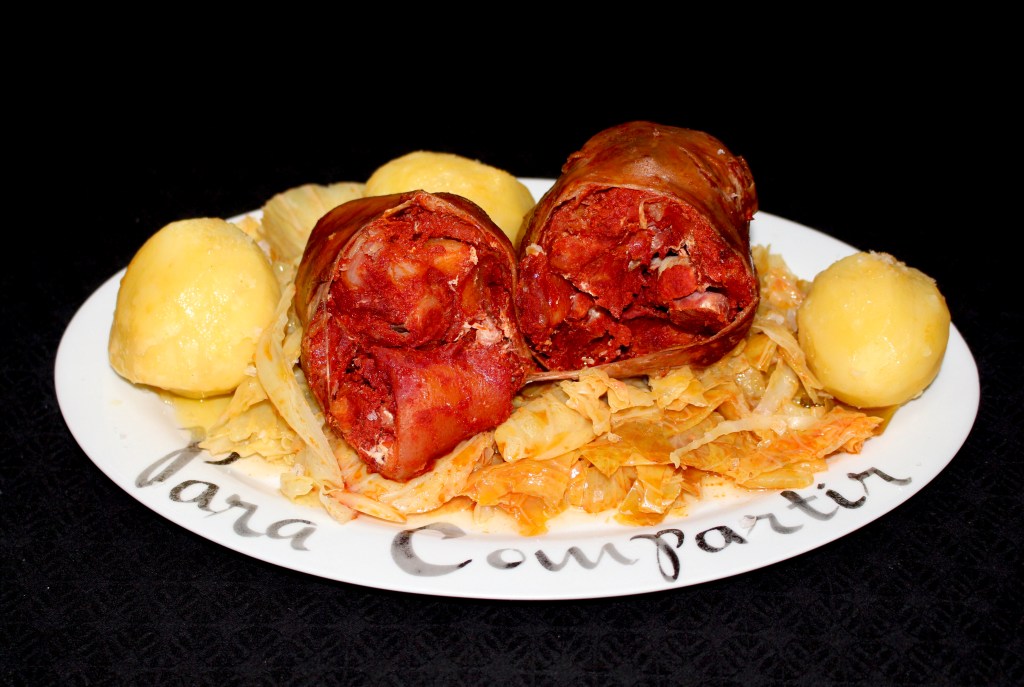 Botillo con Repollo y Patatas