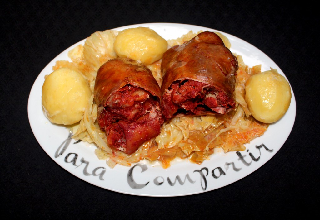 Botillo con Repollo y Patatas