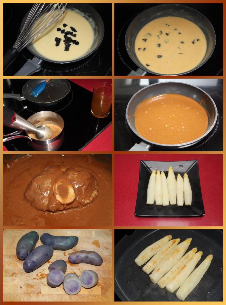 Ossobuco con Velouté de Ajo Negro