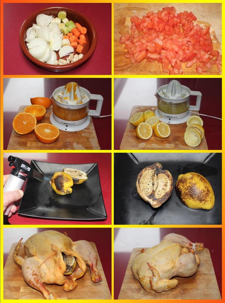 Pollo en Cocotte con Cítricos