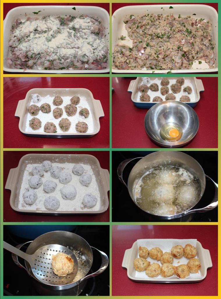 Albóndigas de Caballa con Mango