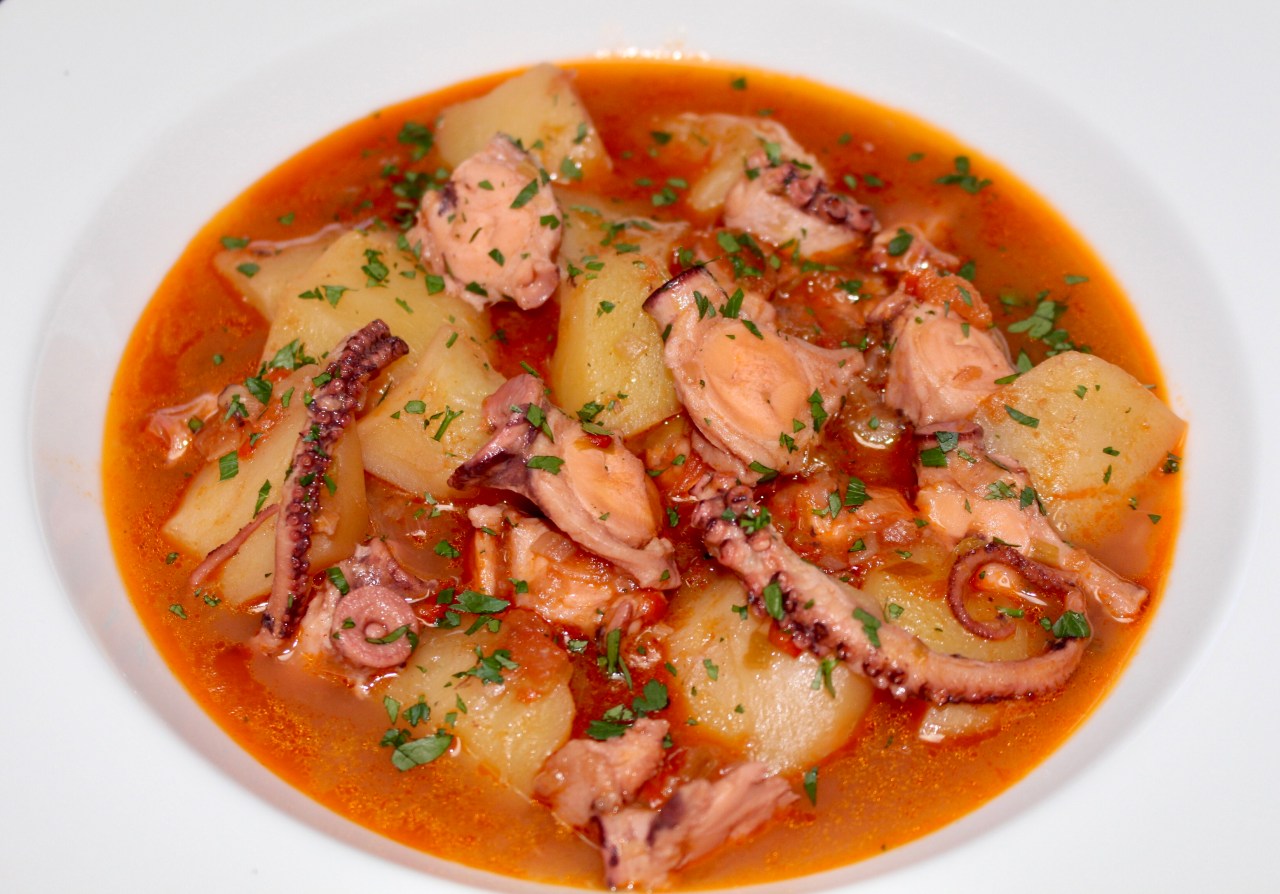 Guiso de Pulpo