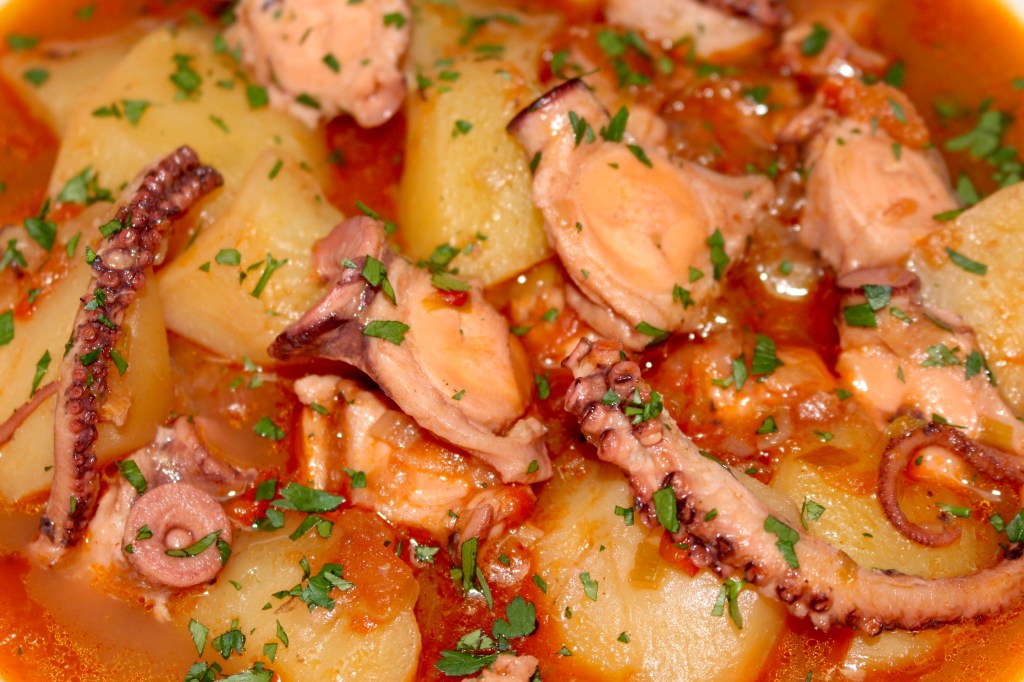 Guiso de Pulpo