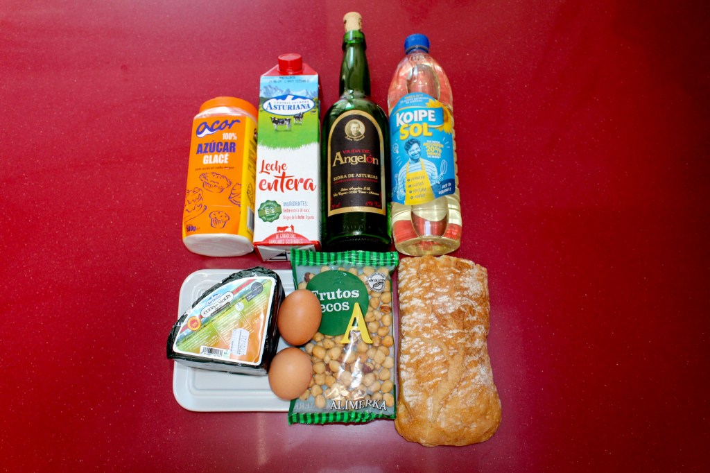 Torrijas de Cabrales con Sidra