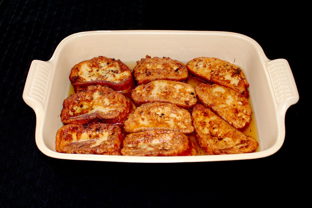 Torrijas de Cabrales con Sidra