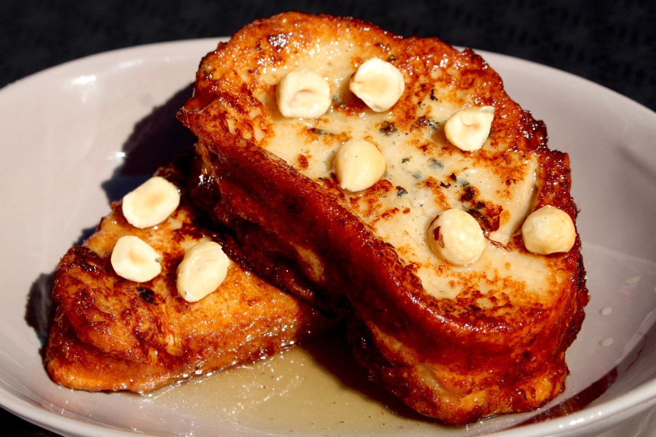 Torrijas de Cabrales con&nbsp;Sidra
