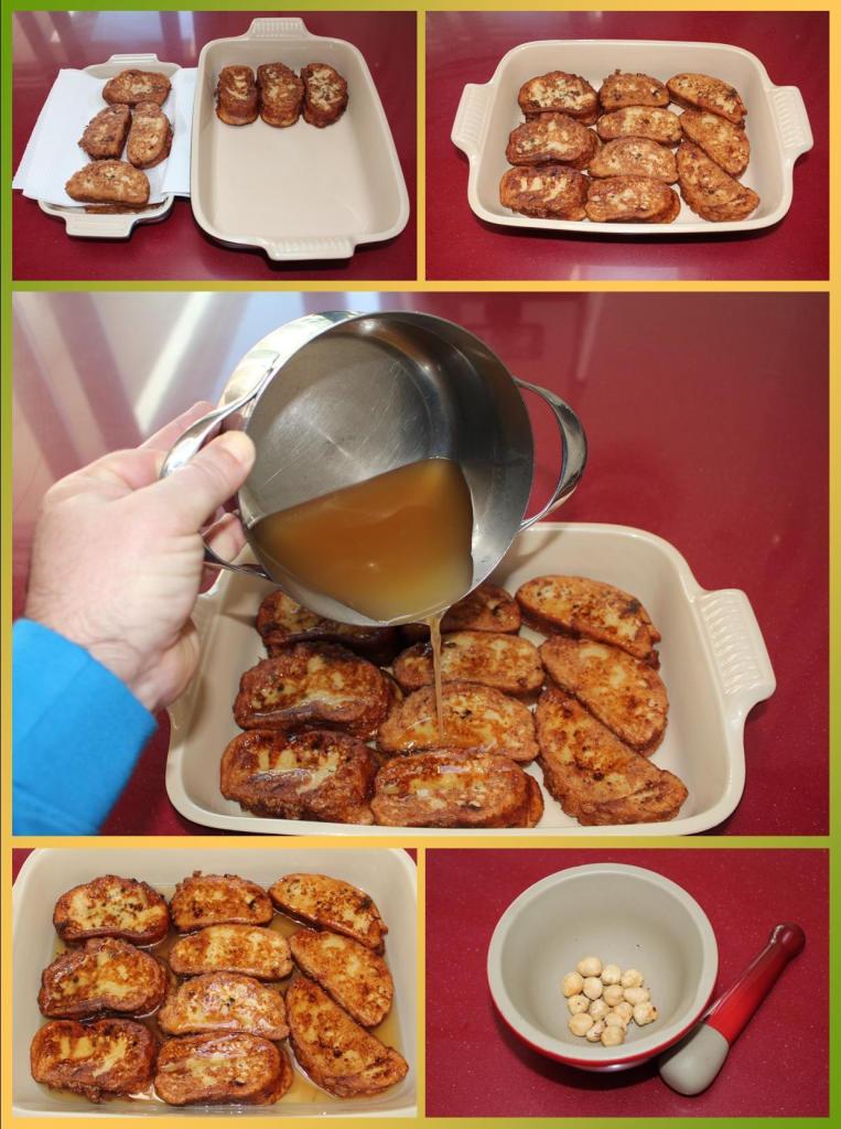 Torrijas de Cabrales con Sidra