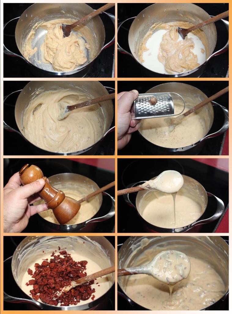 Coliflor con Bechamel Gratinada