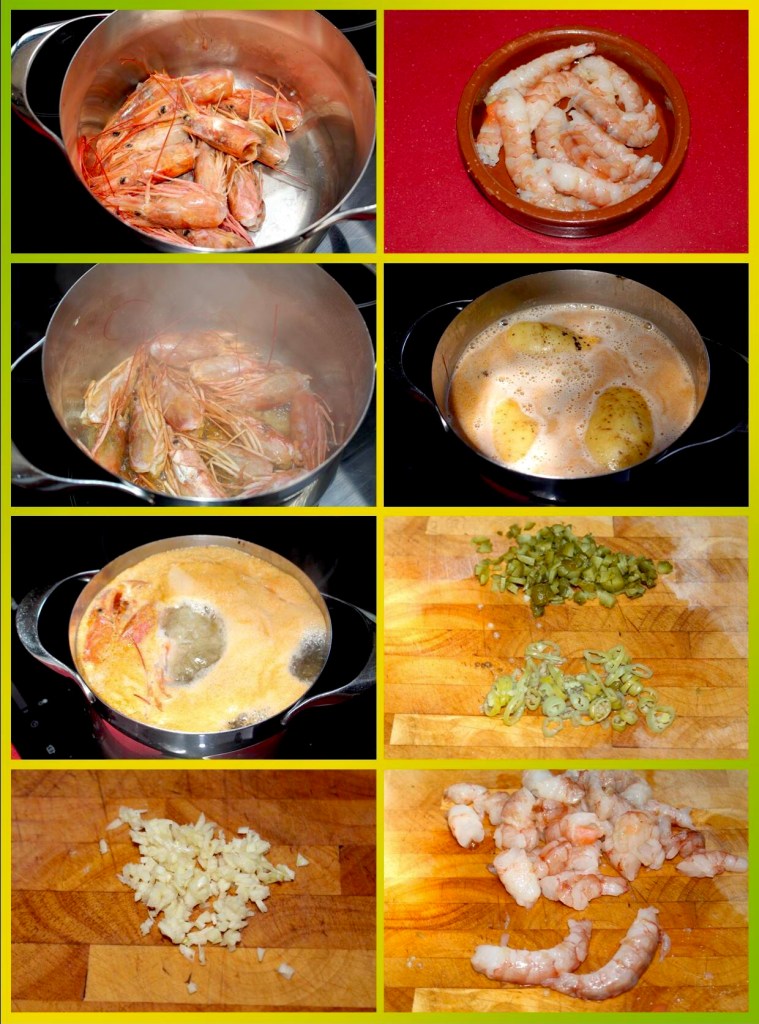 Ensaladilla Rusa Cítrica con Gambones y Bonito