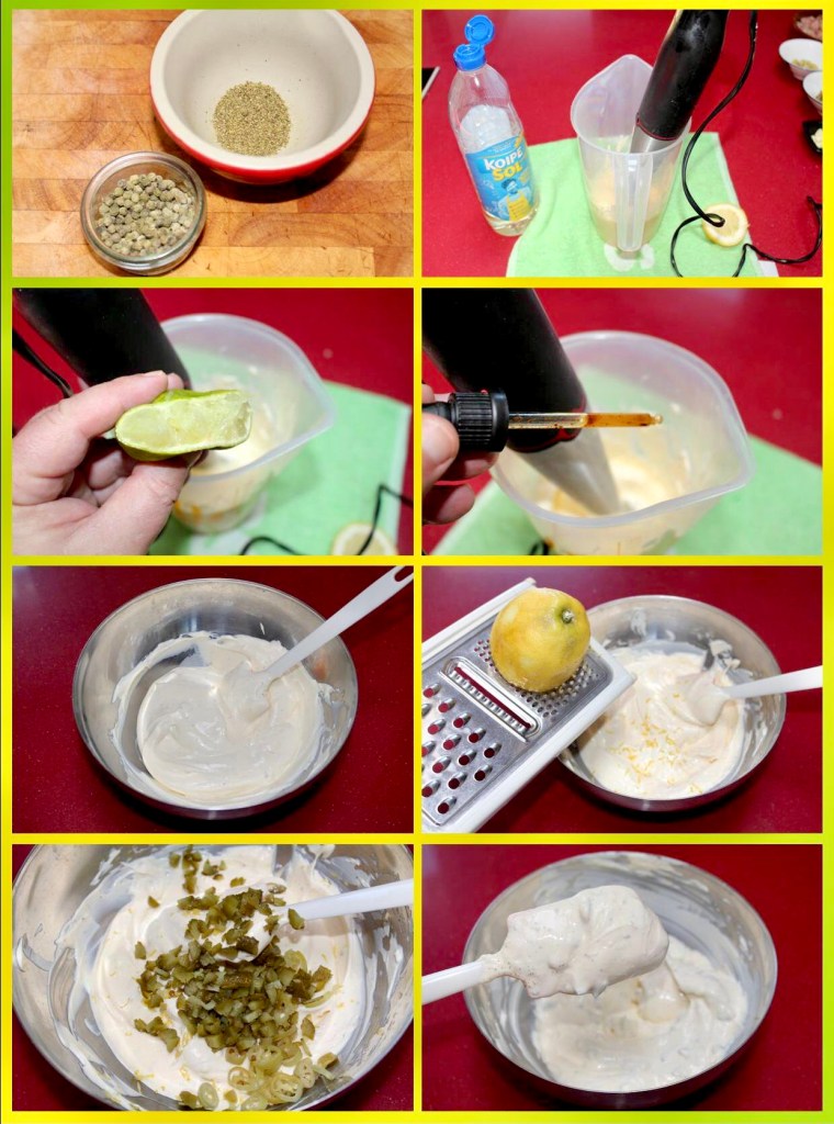 Ensaladilla Rusa Cítrica con Gambones y Bonito