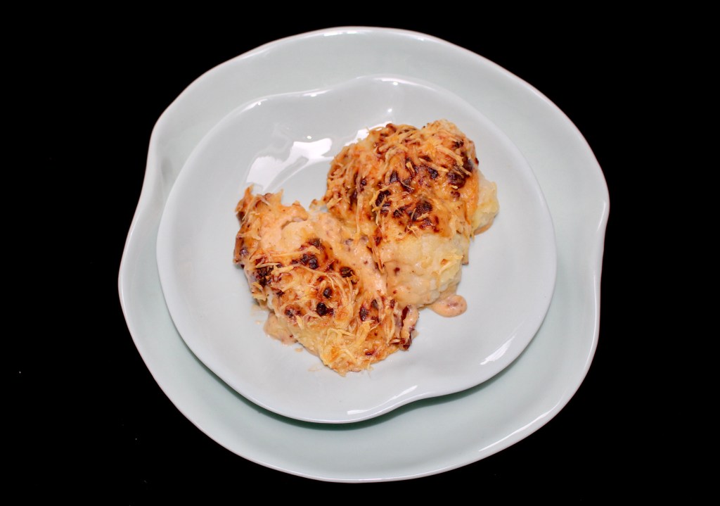 Coliflor con Bechamel Gratinada