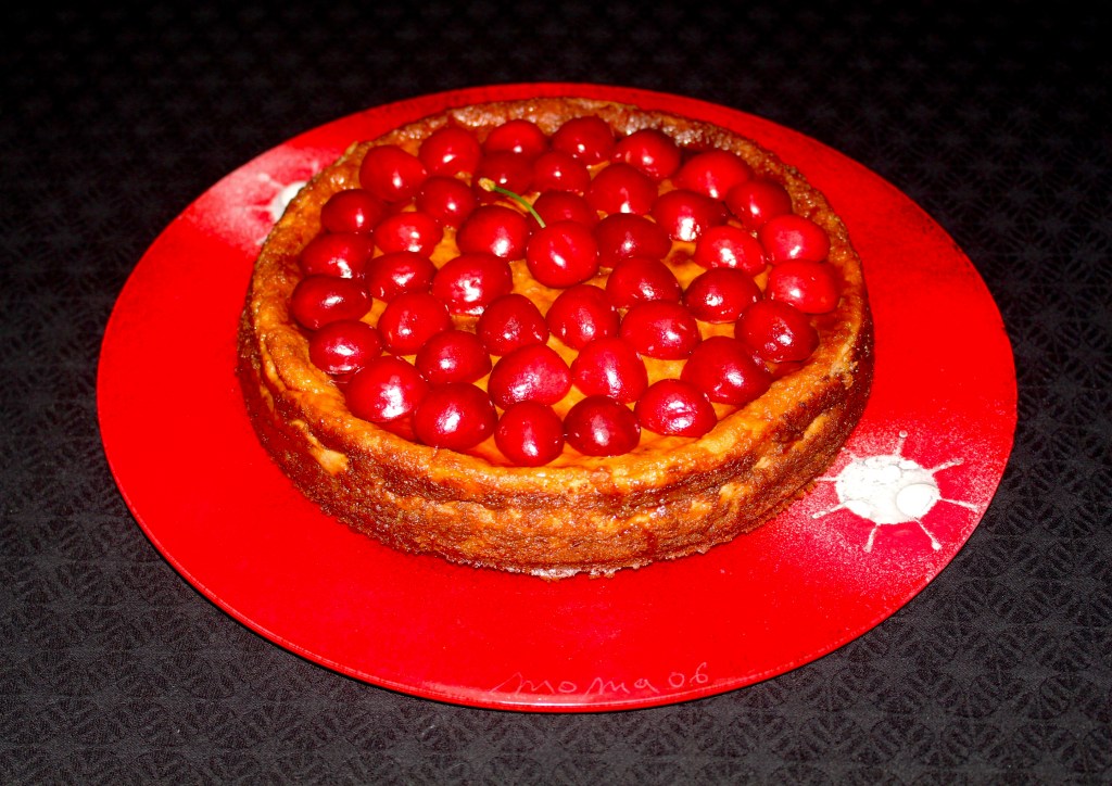Tarta de Cerezas con Mascarpone