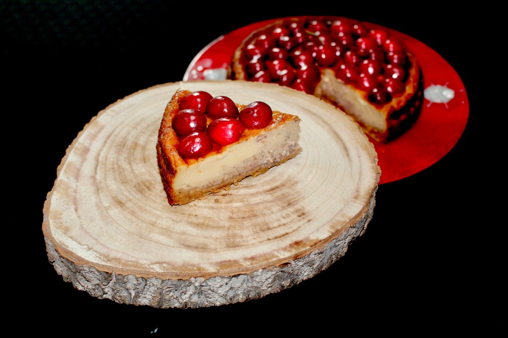 Tarta de Cerezas con Mascarpone