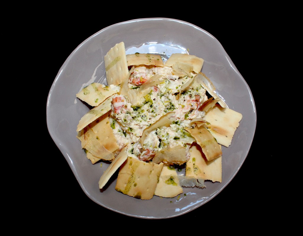 Ensaladilla Rusa Cítrica con Gambones y Bonito