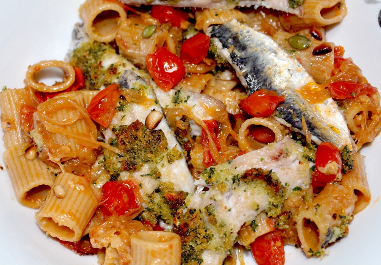 Pasta con Le Sarde&nbsp;(Sardinas)