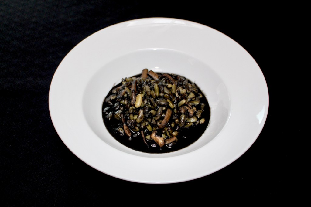 Verdinas con Calamares en su Tinta