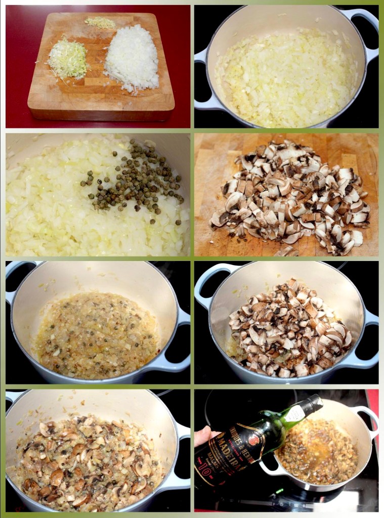 Solomillo Relleno a la Pimienta Verde