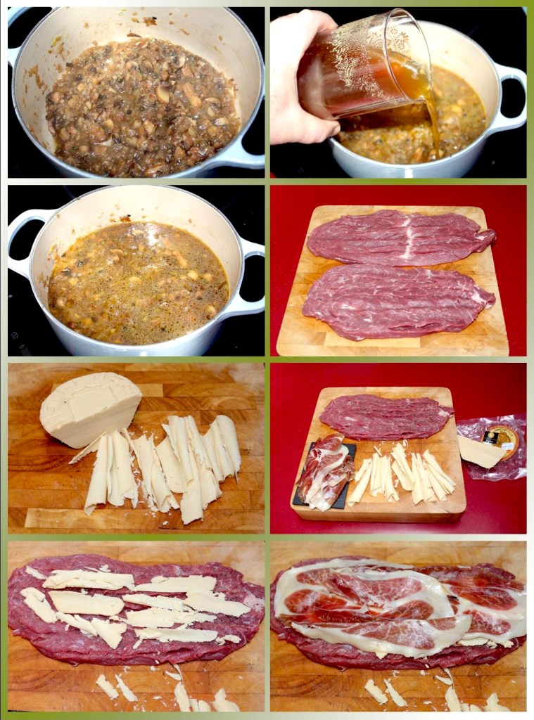 Solomillo Relleno a la Pimienta Verde