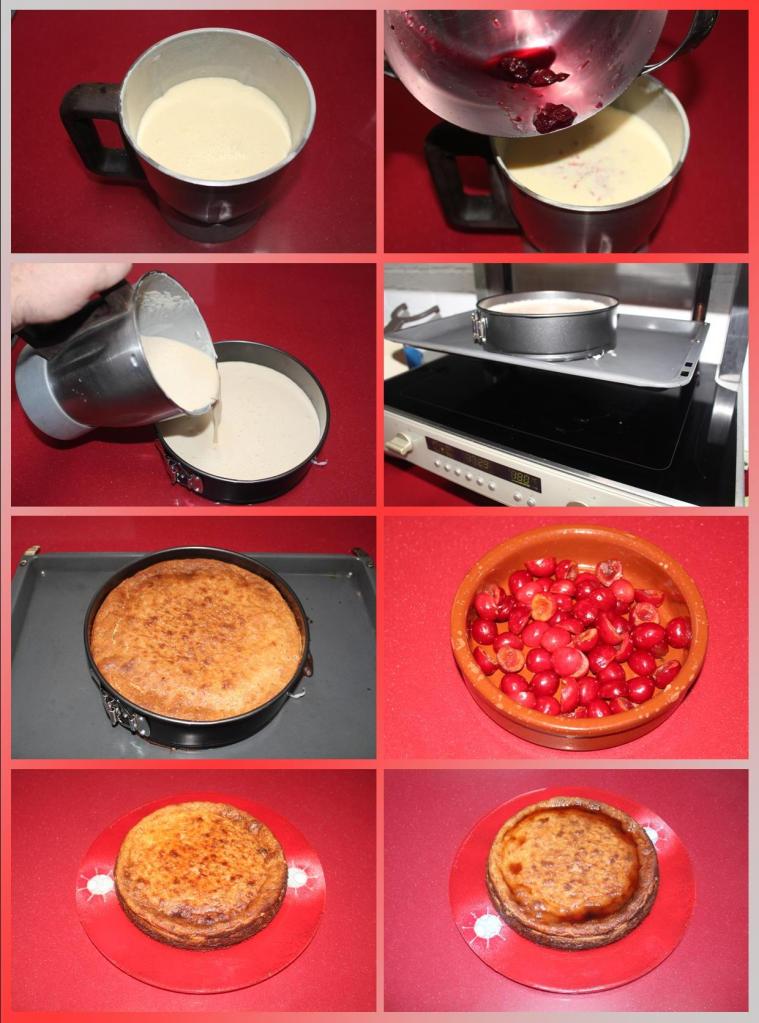 Tarta de Cerezas con Mascarpone