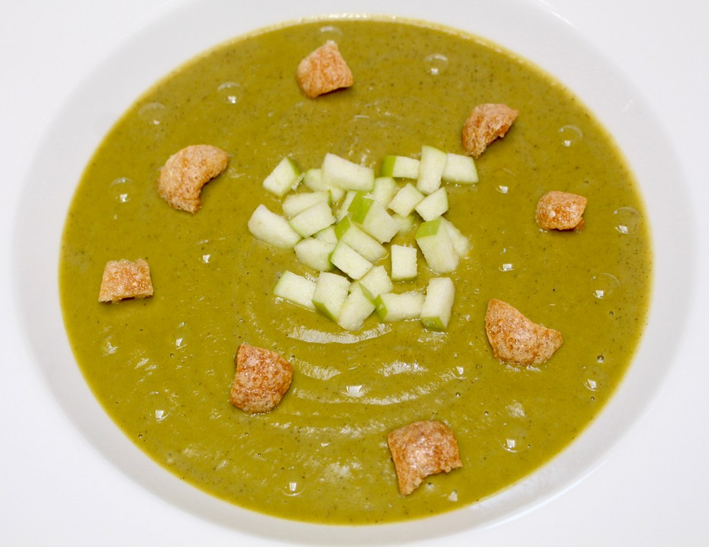 Crema de Calabacín y Manzana