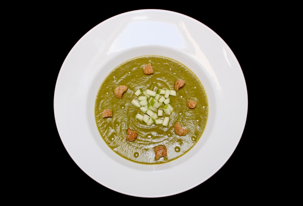 Crema de Calabacín y Manzana