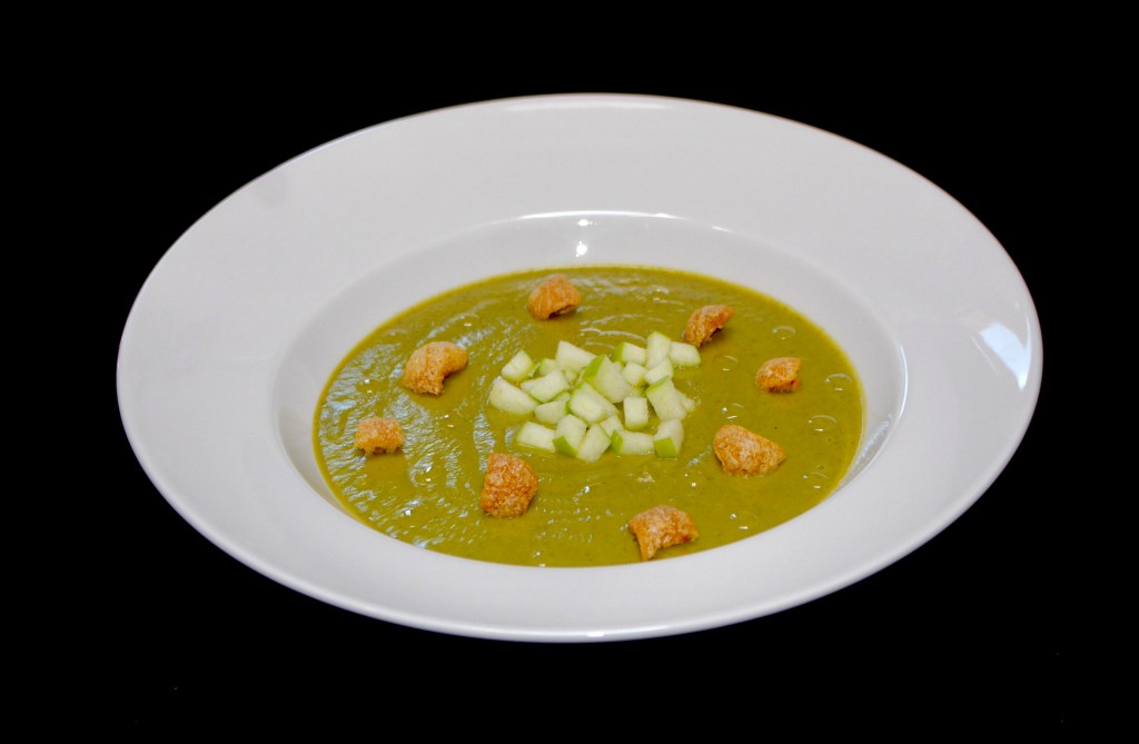 Crema de Calabacín y Manzana