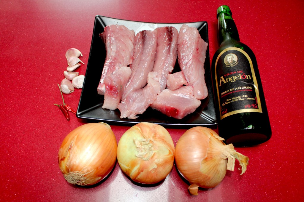 Bonito Encebollado a la Sidra