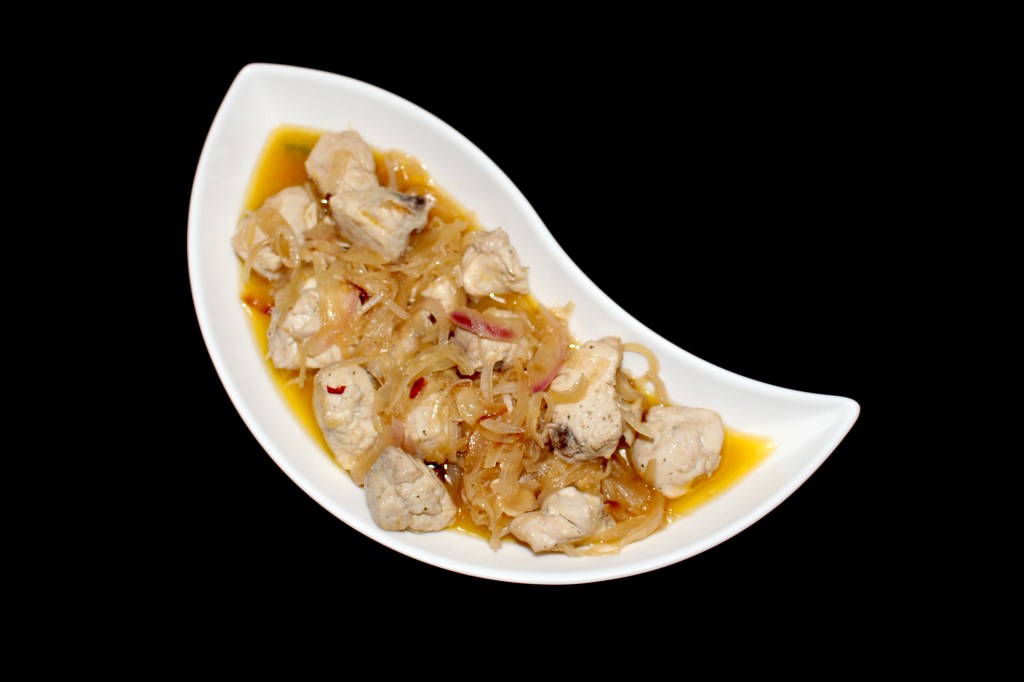 Bonito Encebollado a la Sidra