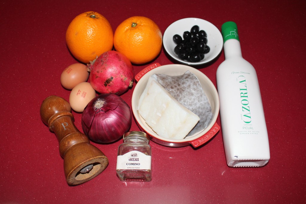 Remojón Granadino (Ensalada de Naranja)