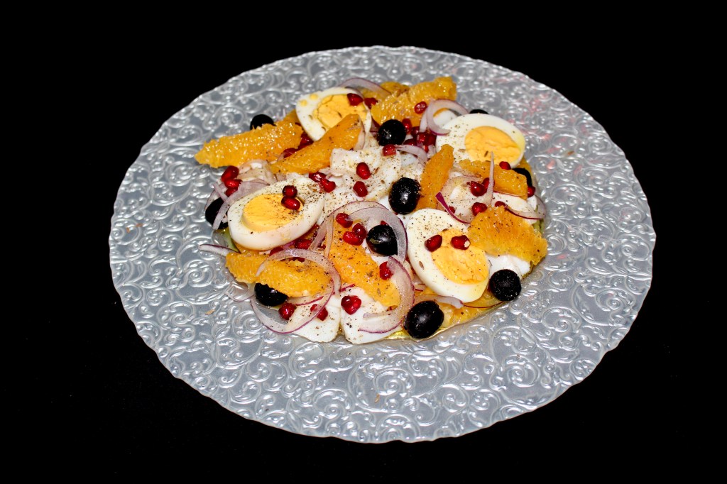 Remojón Granadino (Ensalada de Naranja)