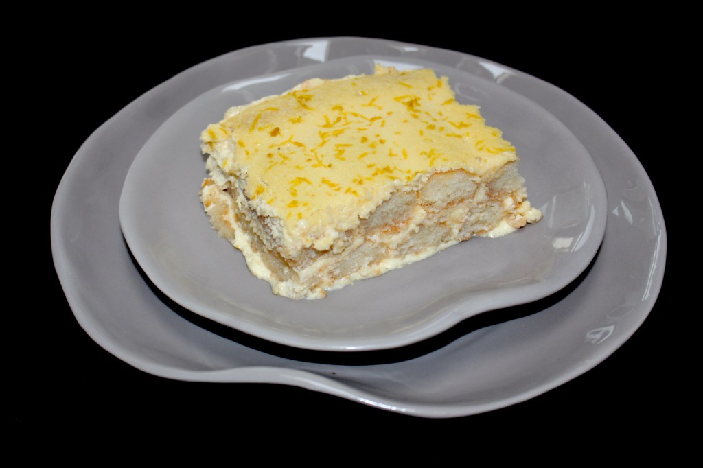Tiramisú de limón