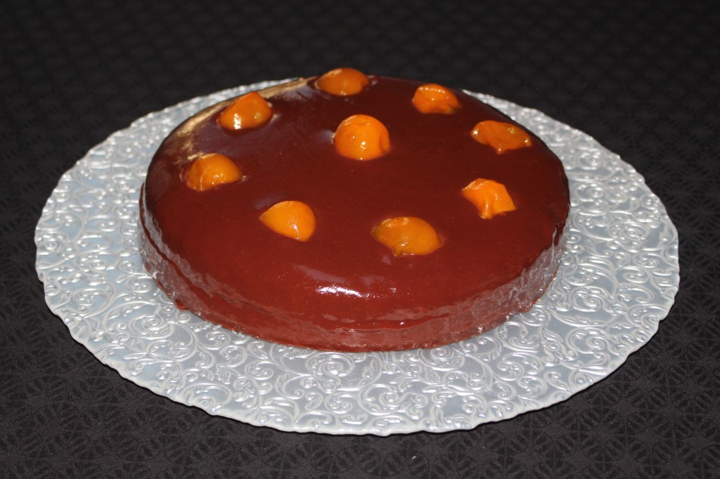 Tarta de Naranja y Chocolate