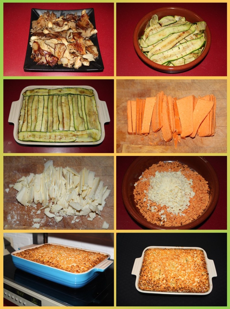 Lasaña de Verduras y Carne sin Pasta