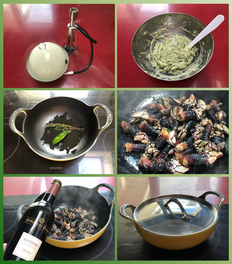 Percebes Bourguignon