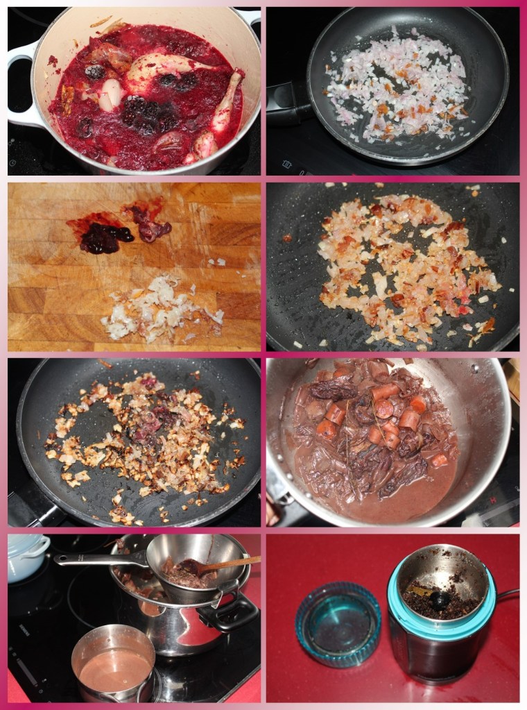 Perdiz y Remolacha con sus Texturas