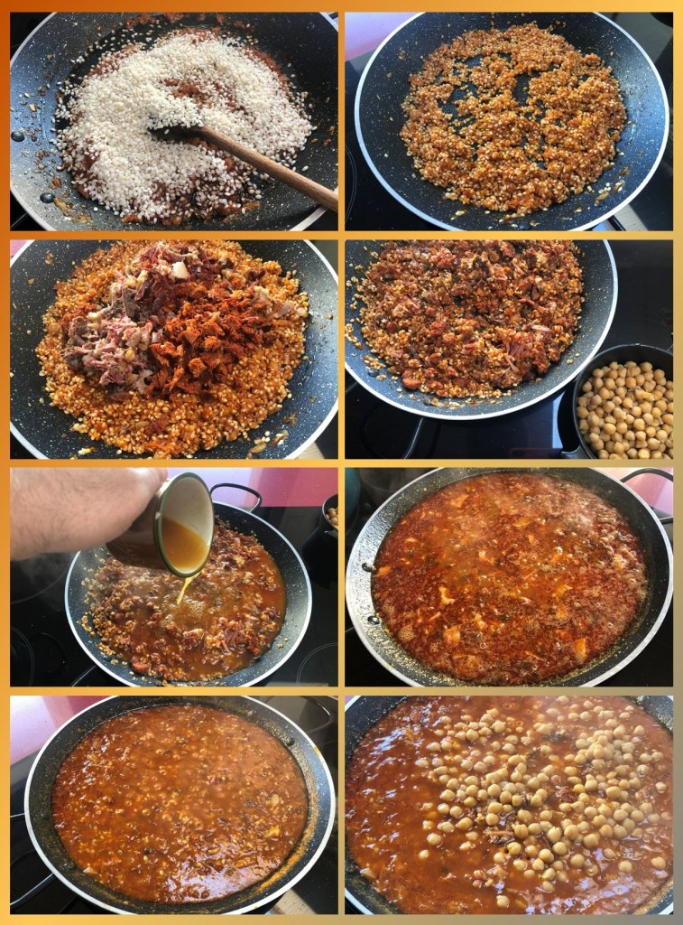 Arroz de Cocido de Garbanzos