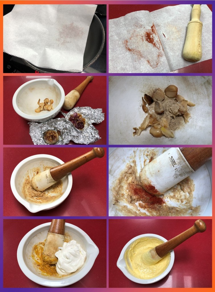 Coleslaw con Falso Alioli