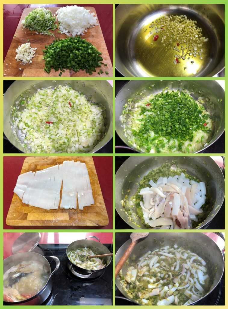 Fideuá Marinera con Coles de Bruselas