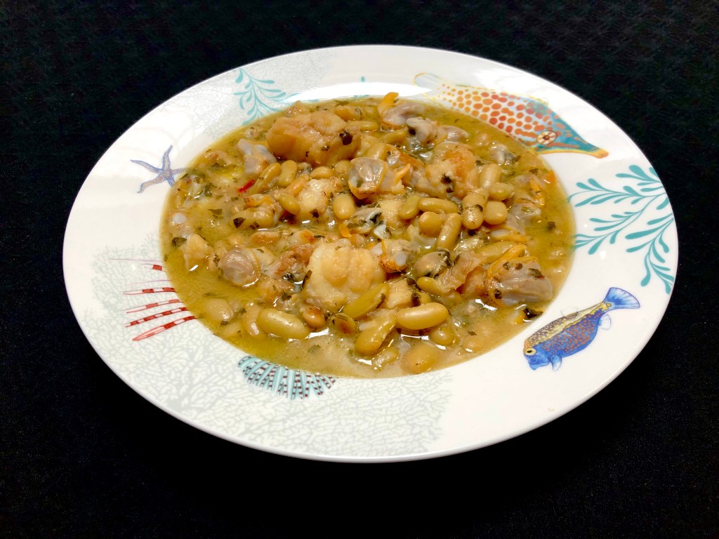 Verdinas con Pixin y Berberechos