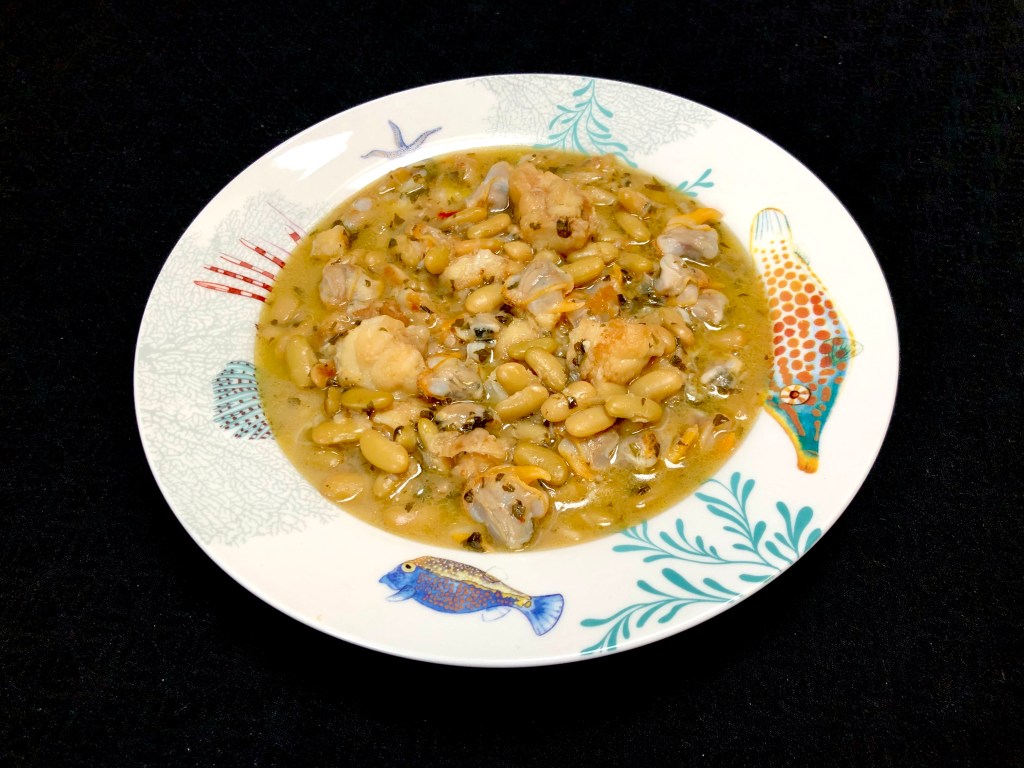 Verdinas con Pixin y Berberechos